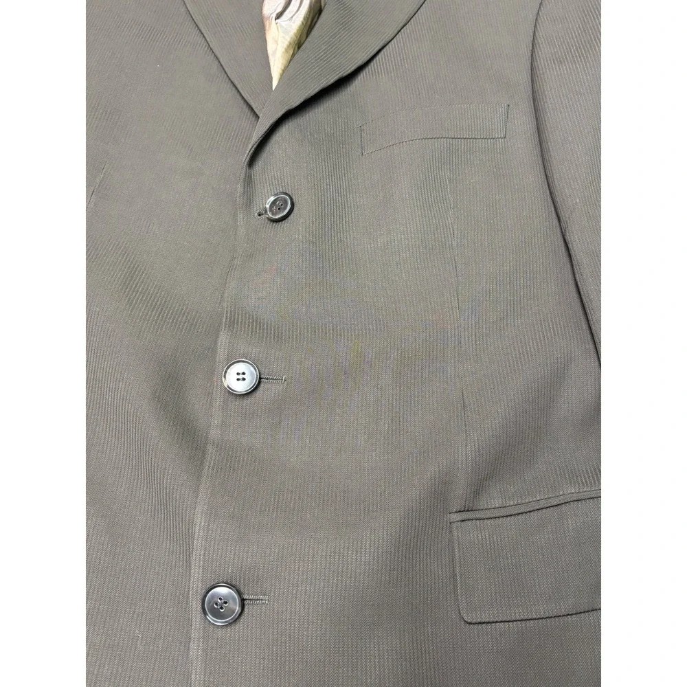 Hugo Boss Mens Rossellini Movie‎ Blazer Super 120 Virgin Wool Brown Jacket 52
